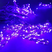 Светодиодная гирлянда Феерия (Паутинка Роса Штора) 3*2м 360LED фиолетовая с контроллером