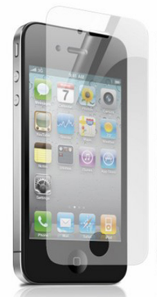 Гідрогелева захисна плівка на iPhone 4 на весь екран прозора, фото 1