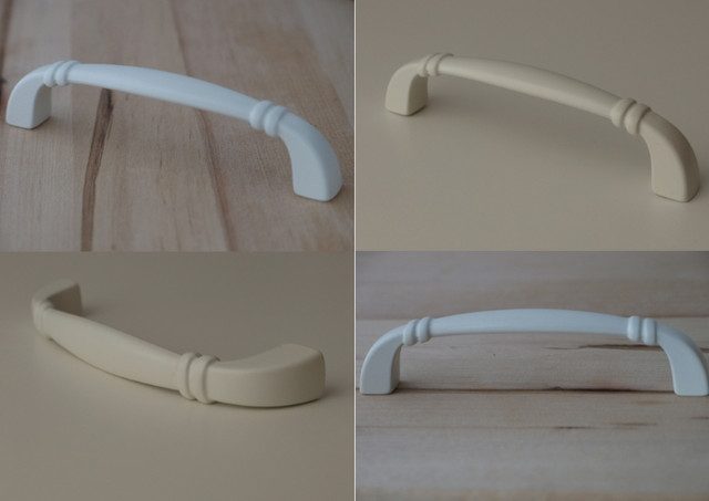 Белые ручки на мебель Италия