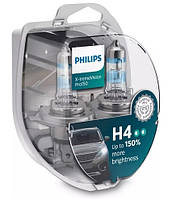Автомобільні лампи "PHILIPS" (H4) (X-tremeVision Pro150)