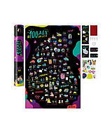 Скретч постер "#100 справ" LOVE EDITION