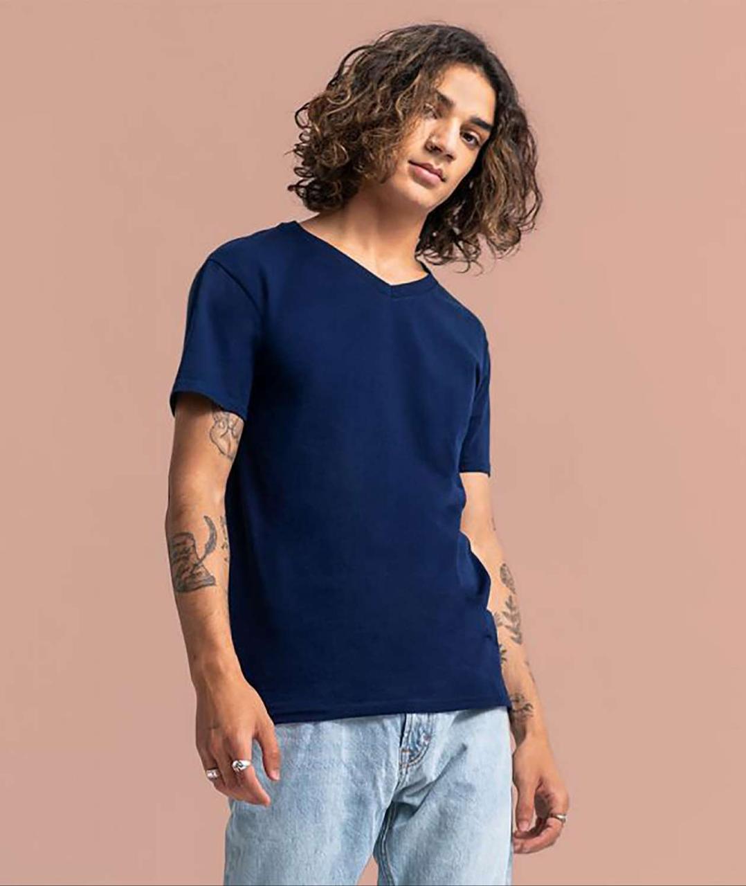 Футболка чоловіча з V-подібним вирізом Iconic, фото 1