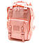 Жіночий рюкзак міський Doughnut Macaroon Pastel рожевий Код 15-0000, фото 2