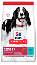 Корм Hills (Хілс) Can Adult AdvFitness MEDIUM для дорослих собак середніх порід тунець з рисом, 12 кг