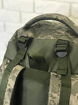 Рюкзак туристический VA T-02-9 65л Camouflage, фото 5