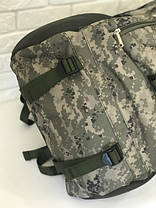 Рюкзак туристический VA T-02-9 65л Camouflage, фото 6