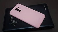 Чехол бампер силиконовый для Samsung Galaxy J8 2018 J810 Самсунг цвет розовый