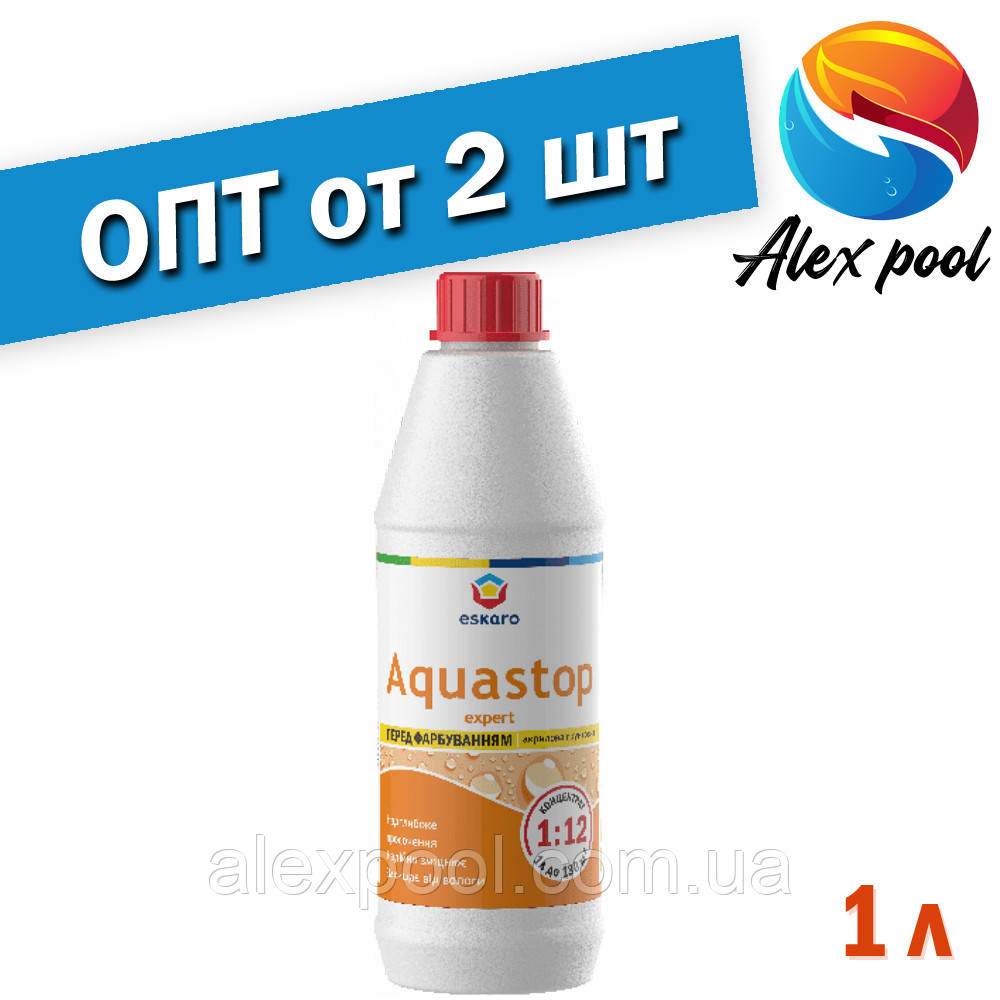 Eskaro Aquastop Expert Мелкодисперсная глибокопроникаюча грунтовка - концентрат 1 л