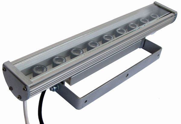 Лінійний світильник 27W 410мм IP67 Wall washer холодний білий