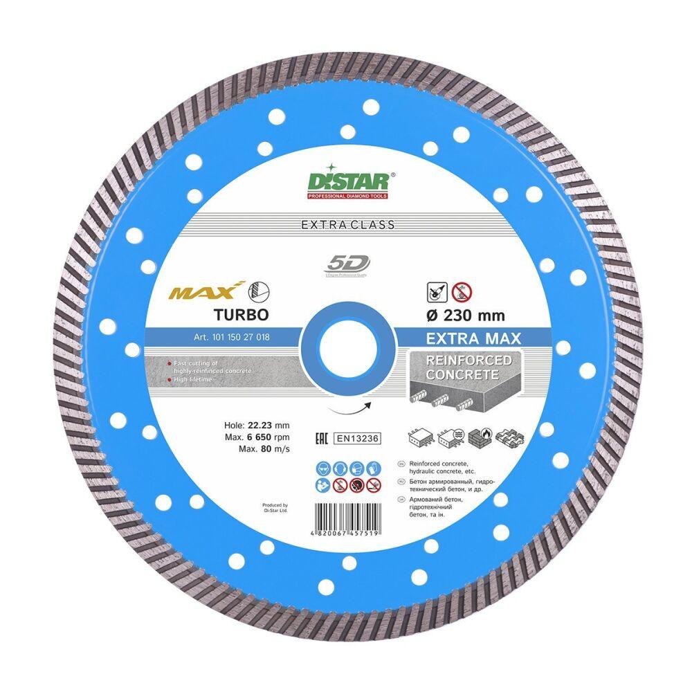 Диск алмазний відрізний Distar 1A1R Turbo Extra Max (230x22.23 мм) (10115027018)