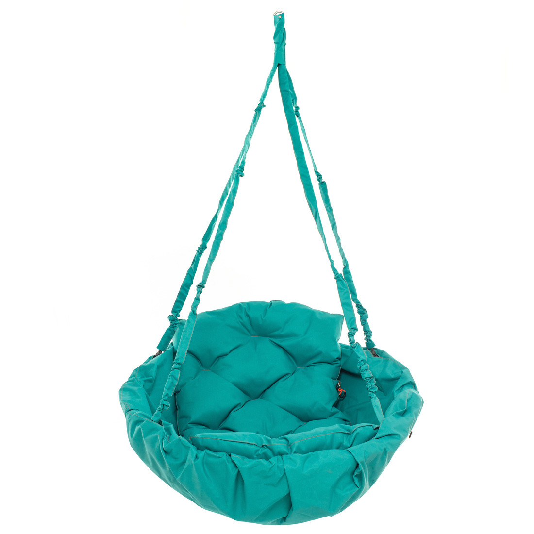 Крісло-гамак 100 кг 80 см Бірюзове, фото 1