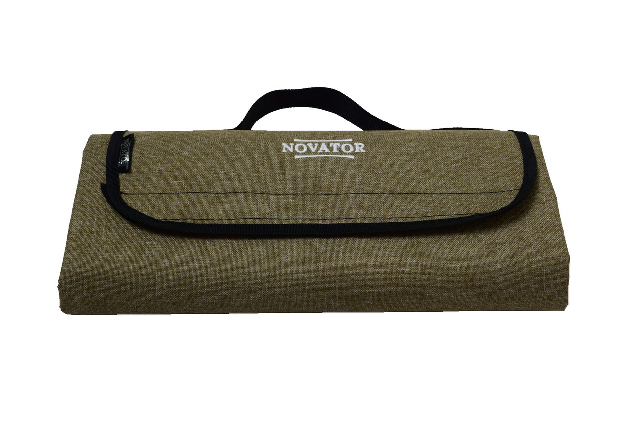 Килимок каремат для кемпінгу Novator Picnic Brown 200х150 см