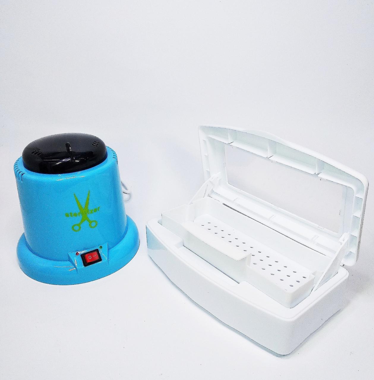 Набір для дезінфекції та стерилізації інструментів (контейнер та стерилізатор кварцовий)