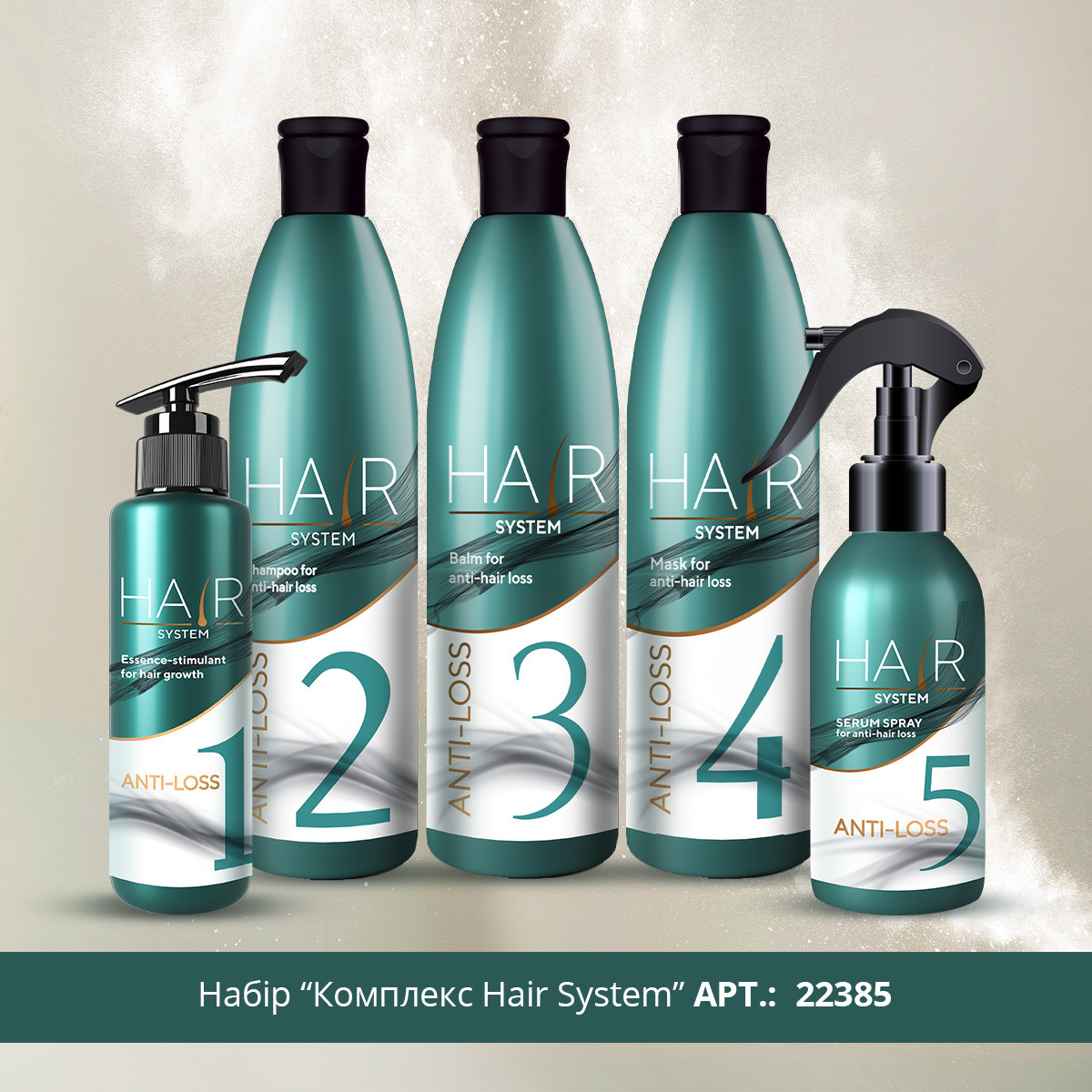 Комплекс Hair System проти випадіння волосся