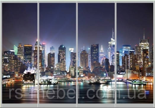 Фотодрук для чотирьох дверей, фото 1