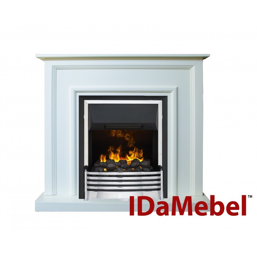 Камінокомплект IDaMebel Adele Білий Flagstaff, фото 1