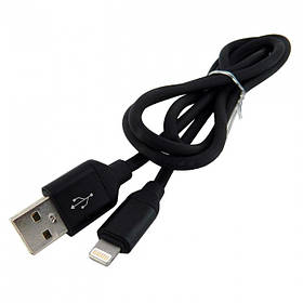 USB cable WALKER C530 iPhone 5 black