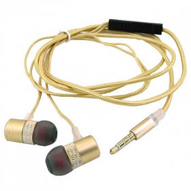 Навушники WALKER H720 +mic gold
