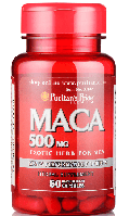 Puritan's Pride Maca 500 mg Exotic Herb for Men 60 caps