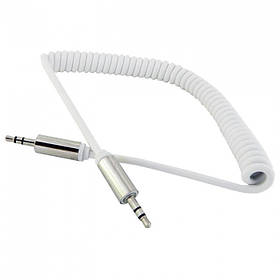 AUX Cable WALKER A510 пружина white