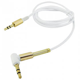 AUX Cable WALKER A710 кутовий lux white