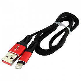 USB cable WALKER C750 iPhone 5 black