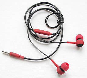 Навушники WALKER H530 +mic red