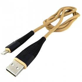 USB cable WALKER C550 iPhone 5 gold