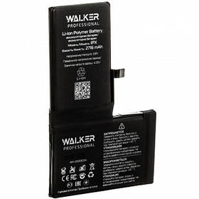 АКБ WALKER Professional iPhone X 2716 mAh