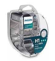 Автомобільні лампи "PHILIPS" (H1) (X-tremeVision Pro150)