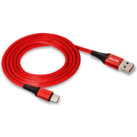 USB cable WALKER C705 Type-C red