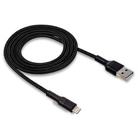 USB cable WALKER C575 iPhone 5 black