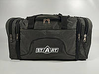 Спортивная сумка для зала и командировок среднего размера с расширением 58(68)x27x29 - Хаки