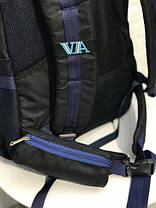 Рюкзак туристичний VA T-07-3 75л Blue, фото 3