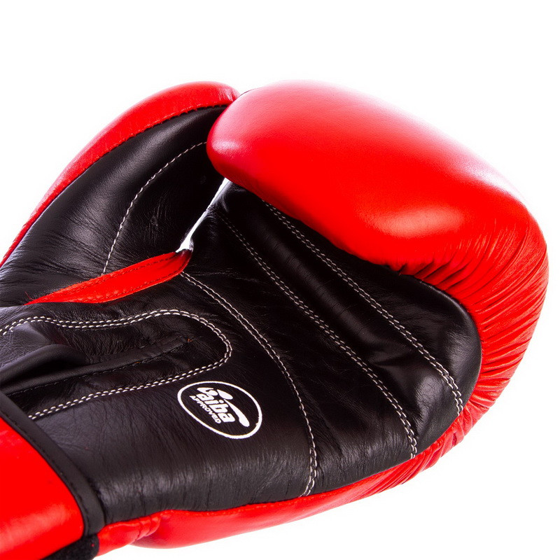 Профессиональные боксерские перчатки AIBA VELO кожаные 2080, 12 унций - фото 4 - id-p1292794118