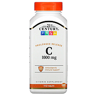 Vitamin C 1000 мг Prolonged Release 21st Century 110 таблеток