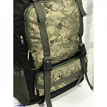 Рюкзак туристичний VA T-07-9 75л Camouflage, фото 5