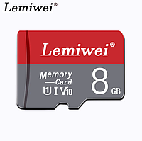 Карта пам'яті, флешка MicroSD 8GB Class 10+ SD Adapter мікро сд 8 гб для телефону, смартфона, планшета JK8