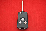 Ключ Honda cr-v, hr-v, fr-v викидний ключ 3 кнопки Big logo, фото 3