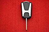 Ключ Honda cr-v, hr-v, fr-v викидний ключ 3 кнопки Big logo, фото 4