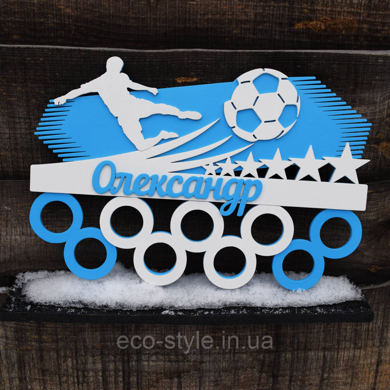 Медальниця футболіста, Тримач для медалей футбол, Холдер футбол, фото 1