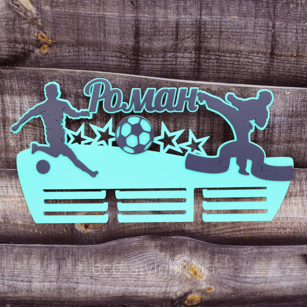 Медальниця футболіста, Тримач для медалей футбол, Холдер футбол, фото 1