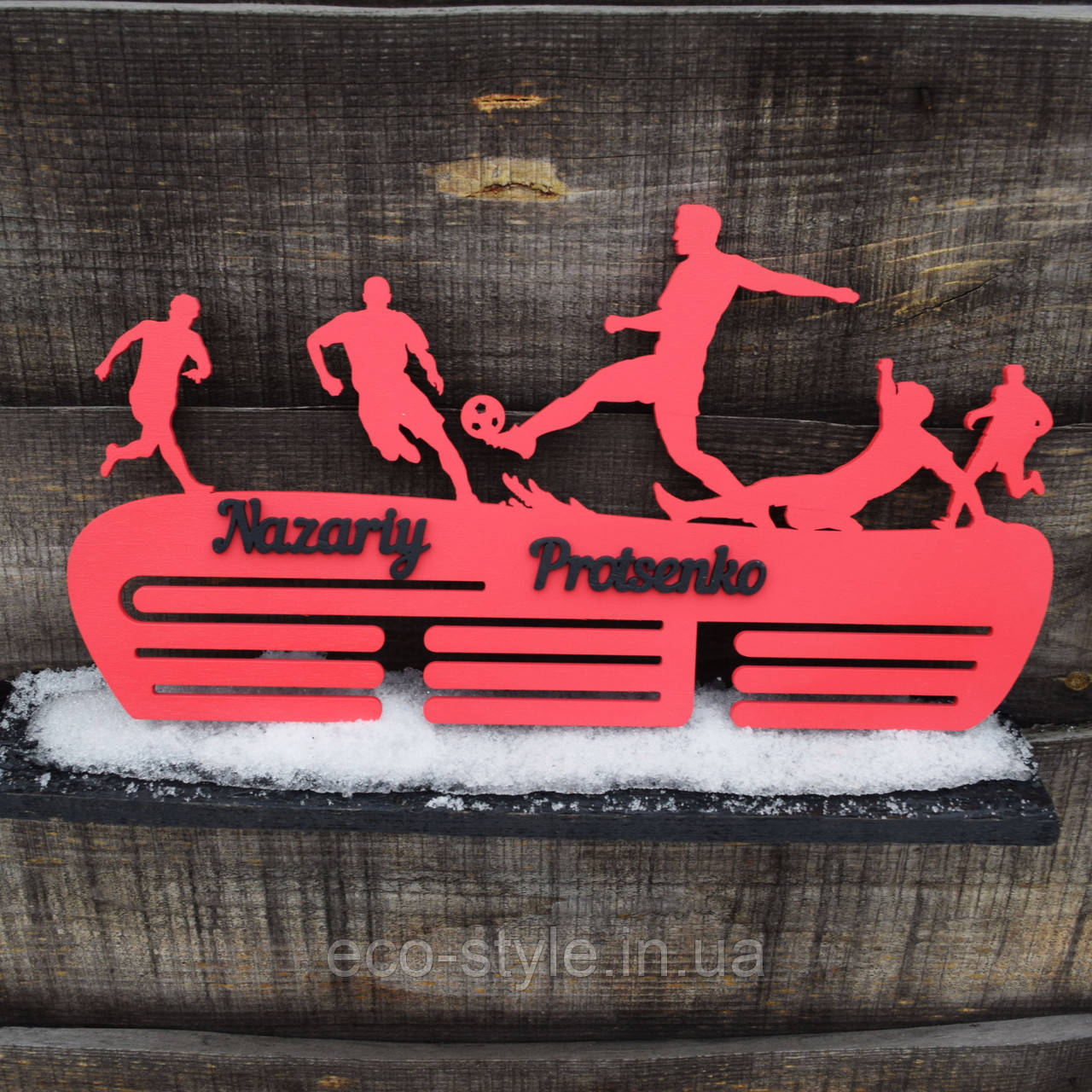 Медальниця футболіста, Тримач для медалей футбол, Холдер футбол, фото 1