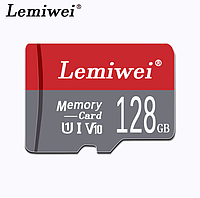 Карта памяти, флешка MicroSD 128GB Class 10 + SD Adapter микро сд 128 гб для телефона, смартфона, планшета N8