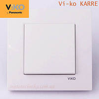 Кнопка звонка (открытие замка) VI-KO Karre (белого цвета)