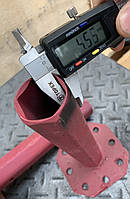 Півось 32/245 мм (двостороння.фланець-Жигуль/Мотоблок) зварна