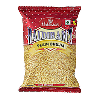 Haldirams Plain Bhujia (слабоострые снеки из фасолевой и нутовой муки), 200 г