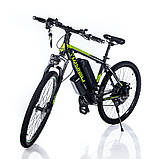 Електровелосипед Saoo-13. 26" колесаю. рама - 17". Колір зелений. 800w 48v 10Ah, фото 4