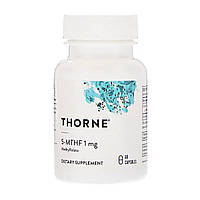 Фолієва кислота, Метилфолат, 5-MTHF, Thorne Research, 1 мг, 60 капсул