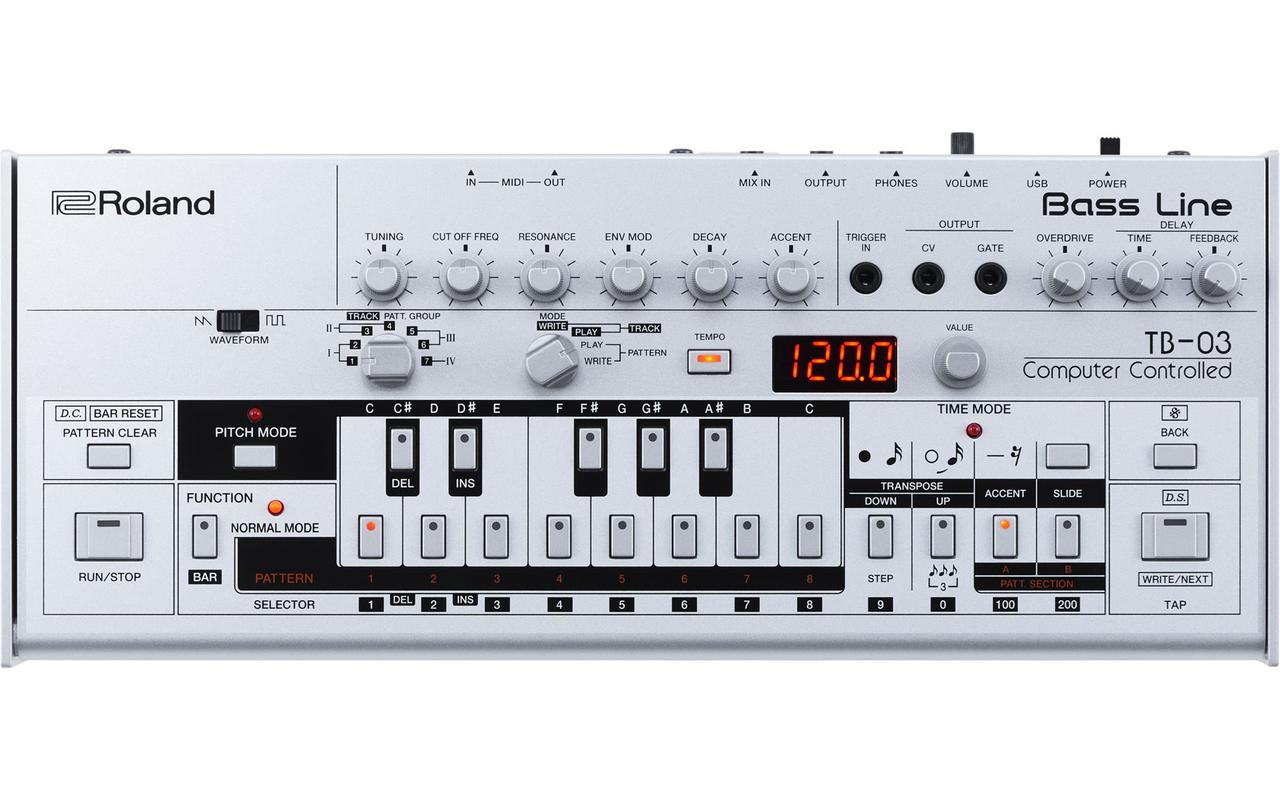 Басовий синтезатор ROLAND TB-03, фото 1